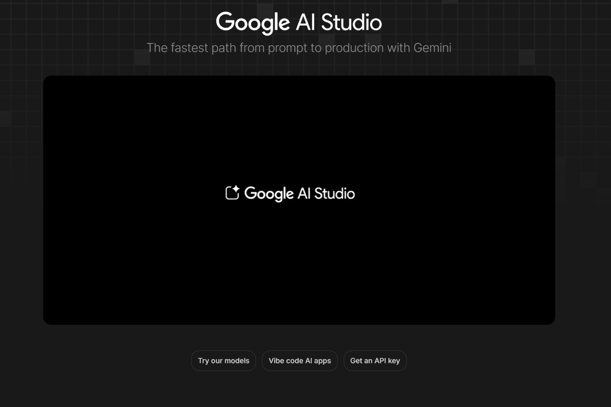 Google AI Studio 앱 만들기 5단계 가이드